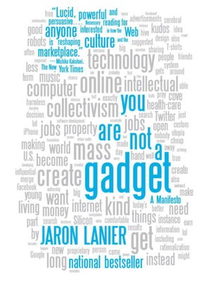 cover image of You Are Not A Gadget
